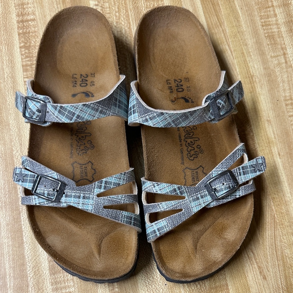 Birkenstock - Blue Plaid
